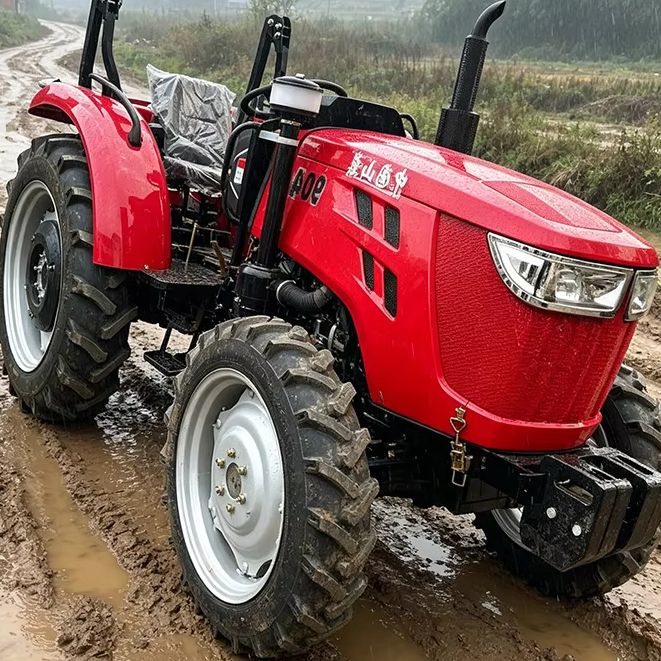 Agriculture Farming Types - Özelleştirilmiş Geliştirilmiş Dört Tekerlekli Rotovatör, 60HP