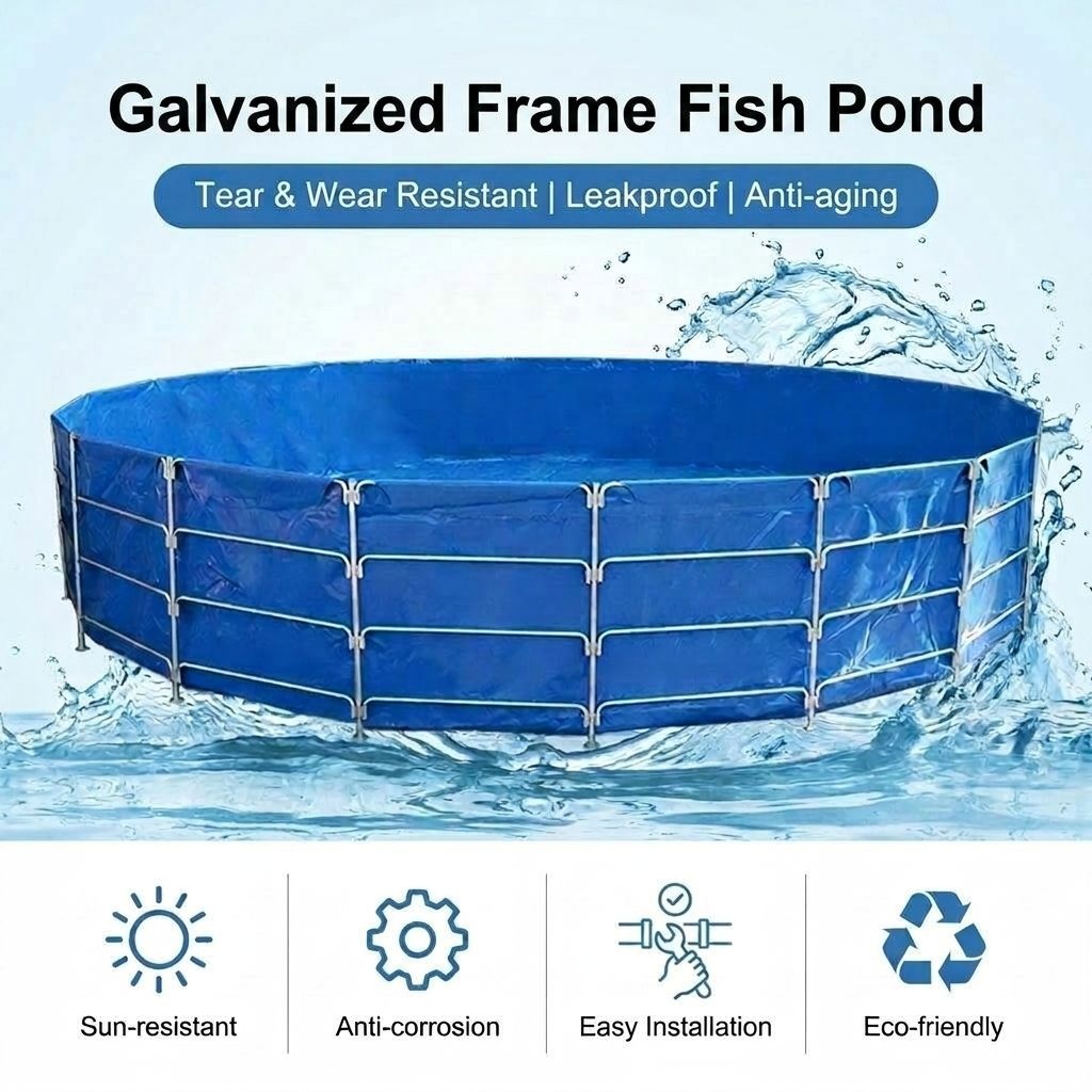 Farm Pond Liner - Su Ürünleri Yetiştiriciliği Ekipmanları, Yüksek Dayanımlı