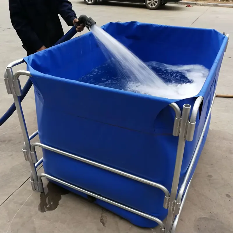 Farm Pond Liner - Özel Yapım 2400L PVC Yumuşak Çelik