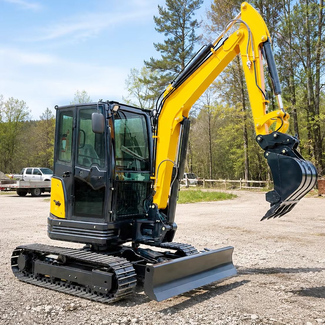 Agriculture Farming Types - Özel Mini Ekskavatör 3.5 Ton Euro