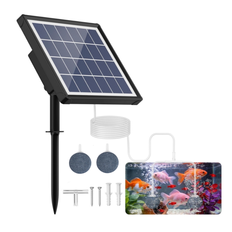 Fish Pond Aerator - Güneş Enerjili Gölet Havalandırıcı Güneş Enerjili