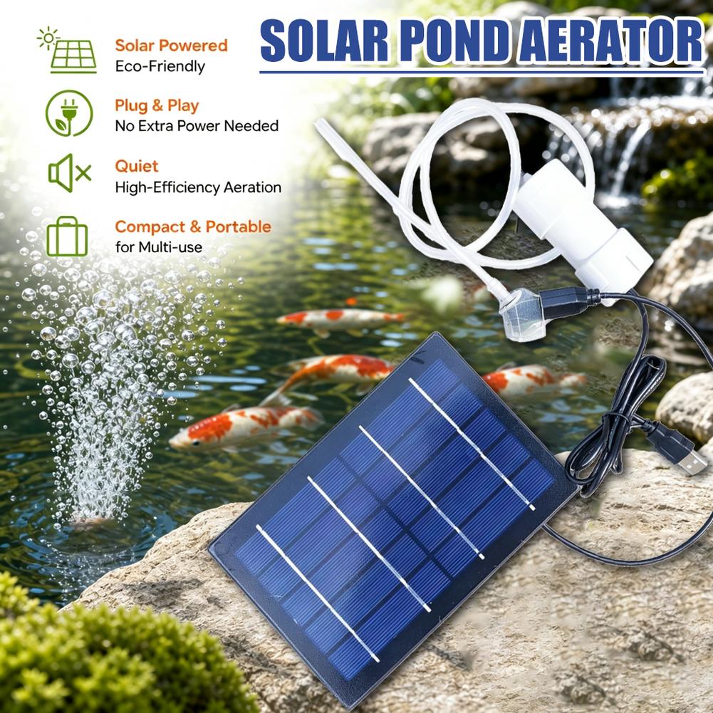 Güneş Enerjili Hava Pompası Ak - Fish Pond Aerator incelemesi ve fiyatı