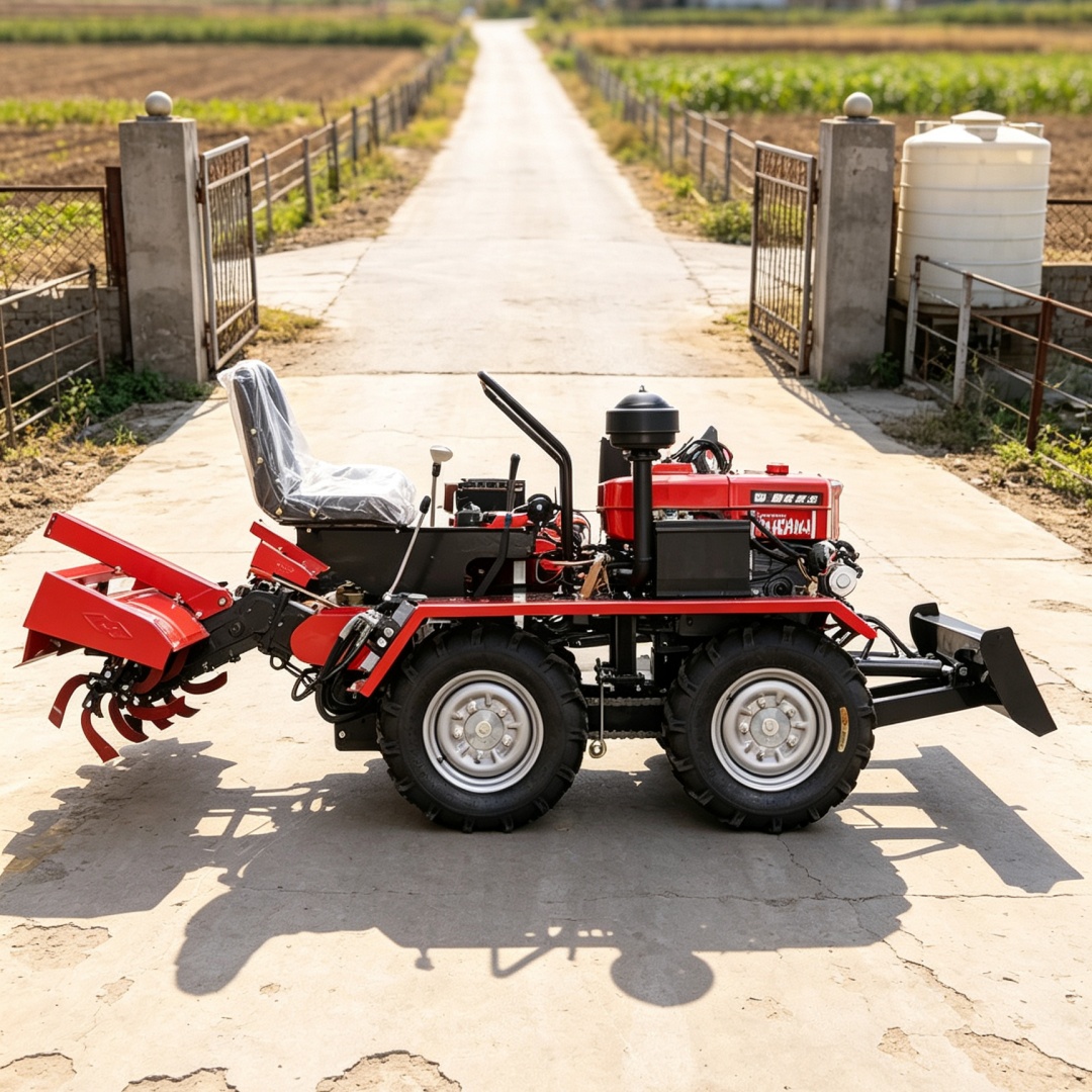 Özelleştirilmiş 4 Tekerlekli 4 - Agriculture Farming Types incelemesi ve fiyatı