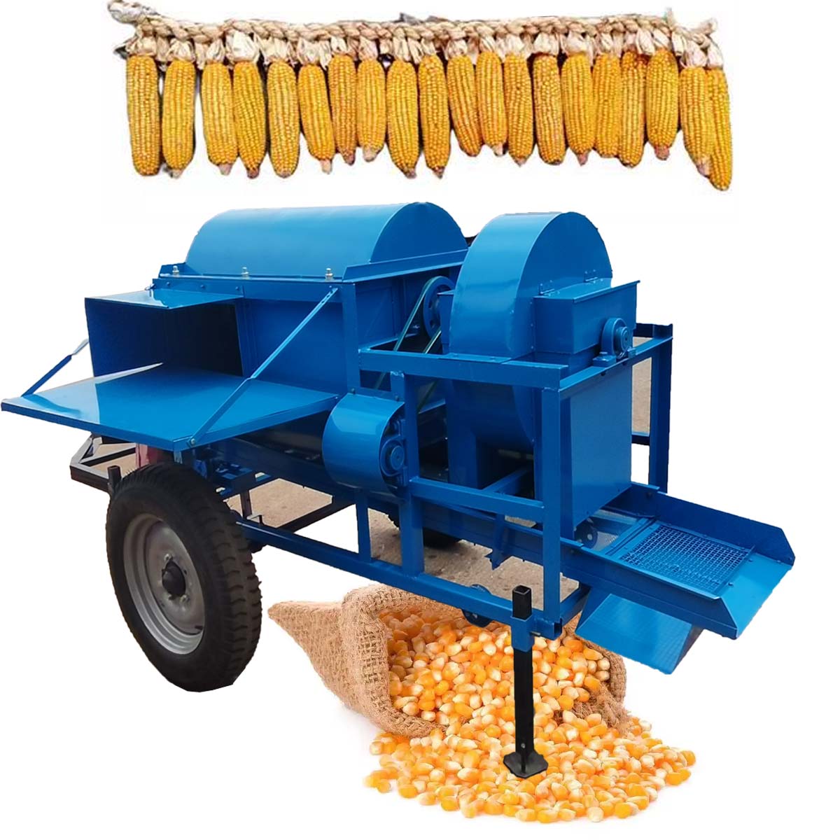 Tarım Makineleri Dizel Elektri - Corn Sheller Machine incelemesi ve fiyatı